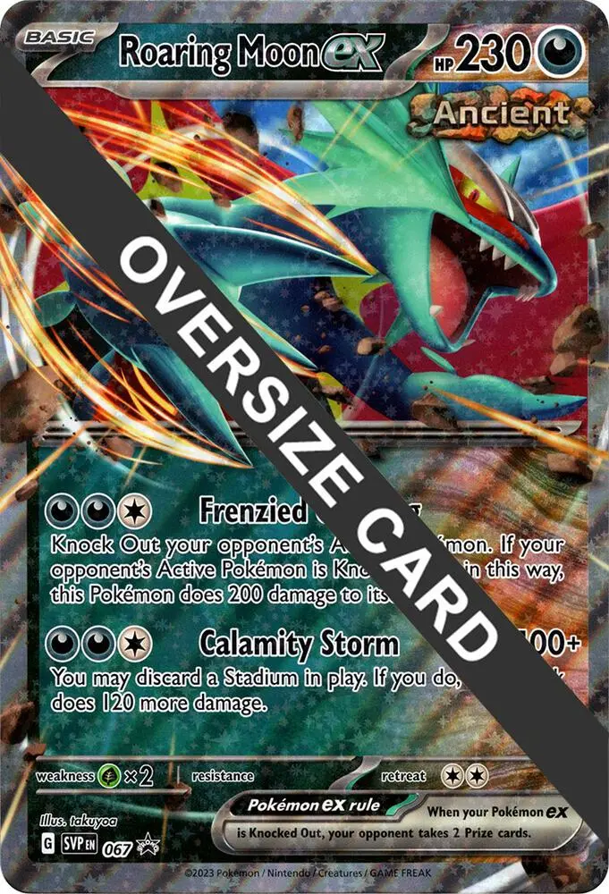 Roaring Moon ex, Jumbo cards 067