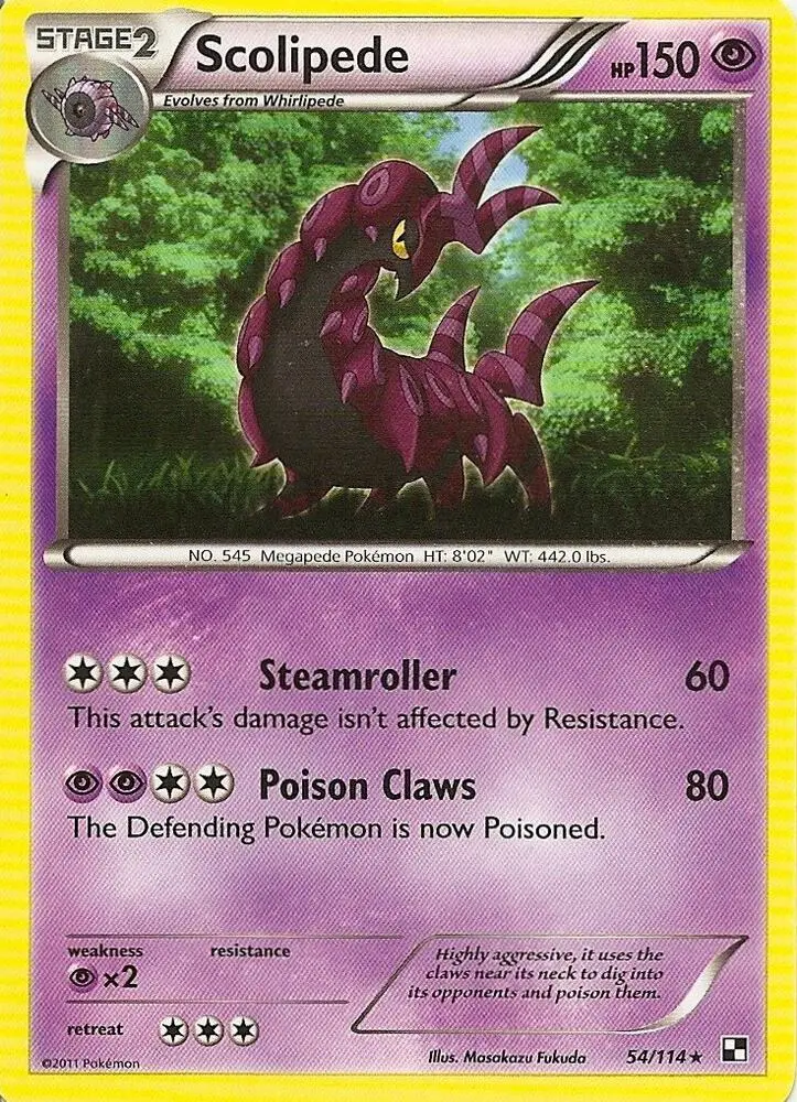 Scolipede, Blister Exclusives 54/114