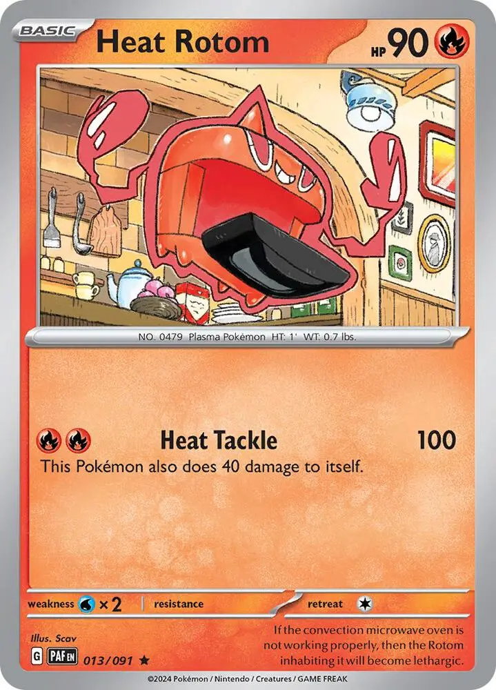 Heat Rotom, Paldean Fates 013/91