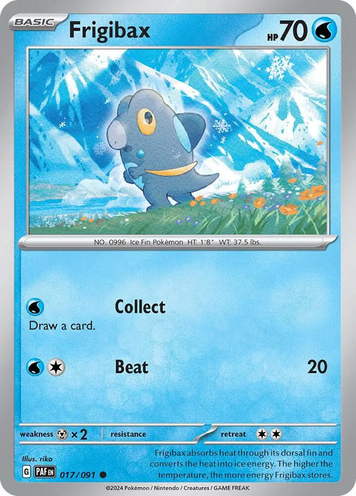 Frigibax, Paldean Fates 017/91