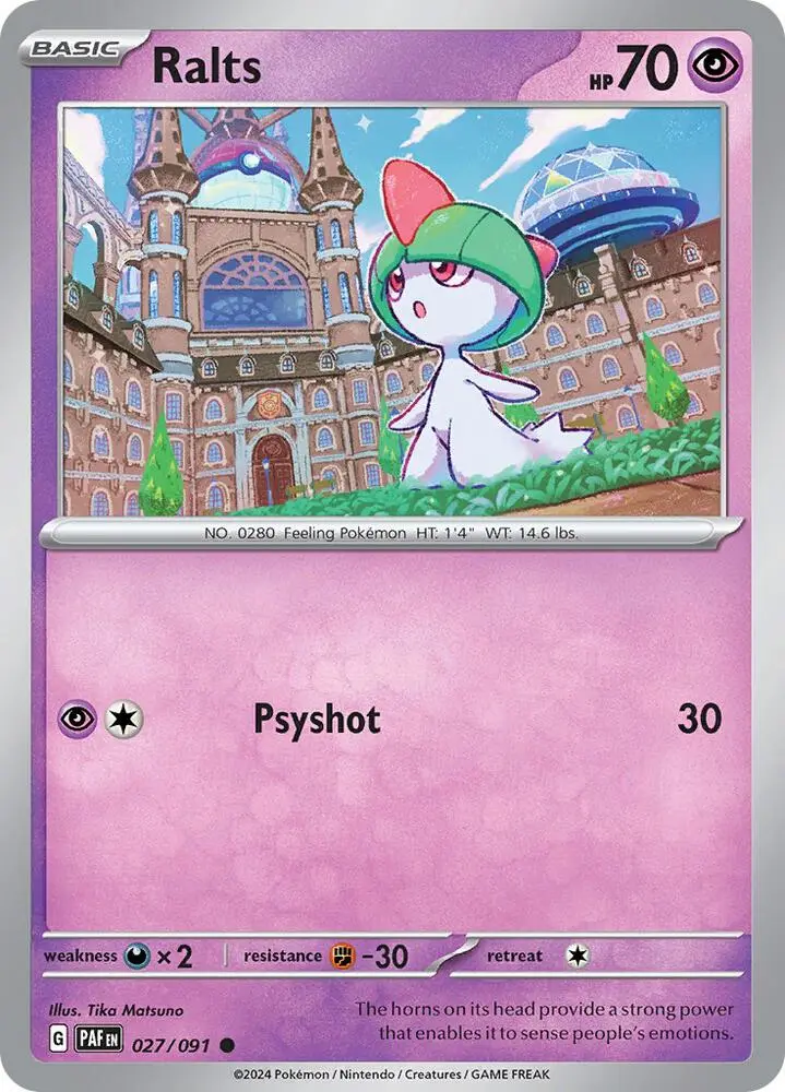Ralts, Paldean Fates 027/91