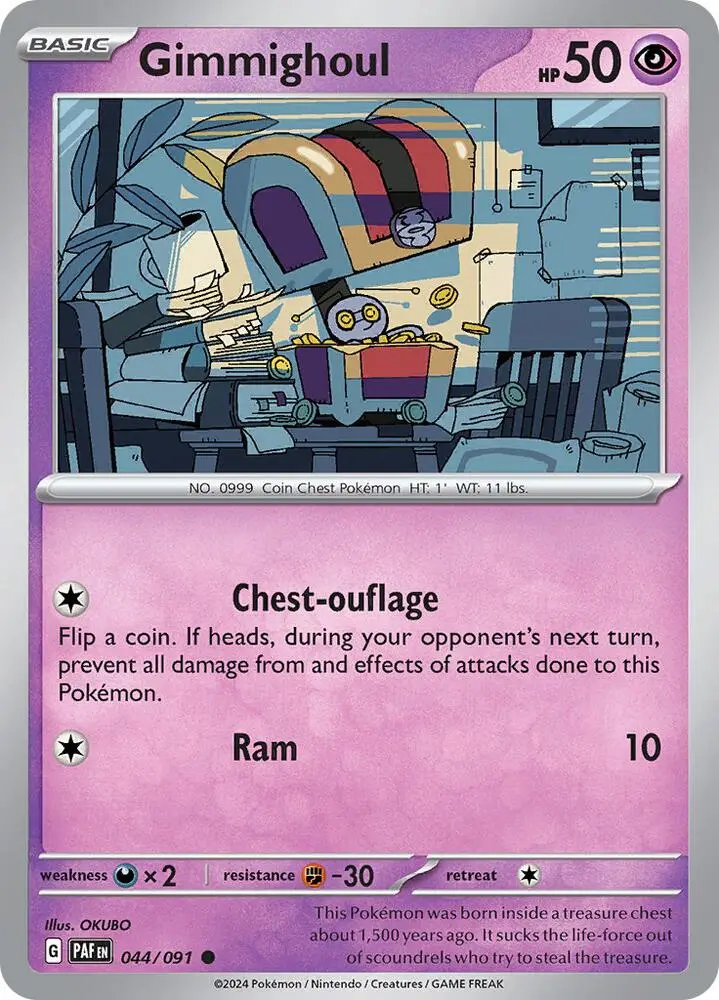 Gimmighoul, Paldean Fates 044/91