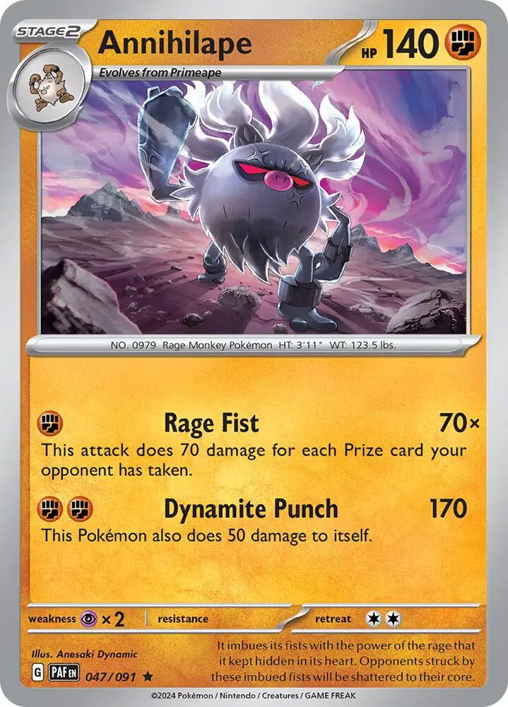 Annihilape, Paldean Fates 047/91