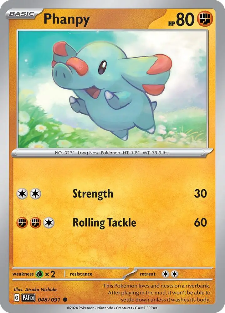 Phanpy, Paldean Fates 048/91