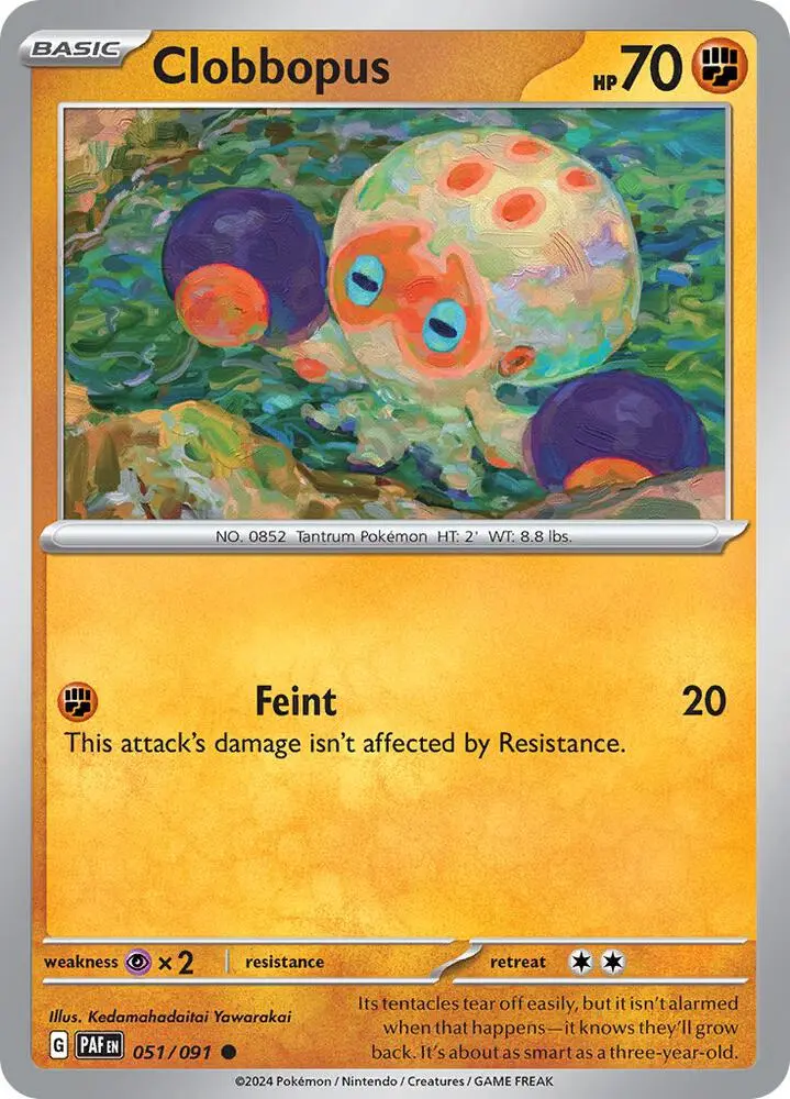 Clobbopus, Paldean Fates 051/91