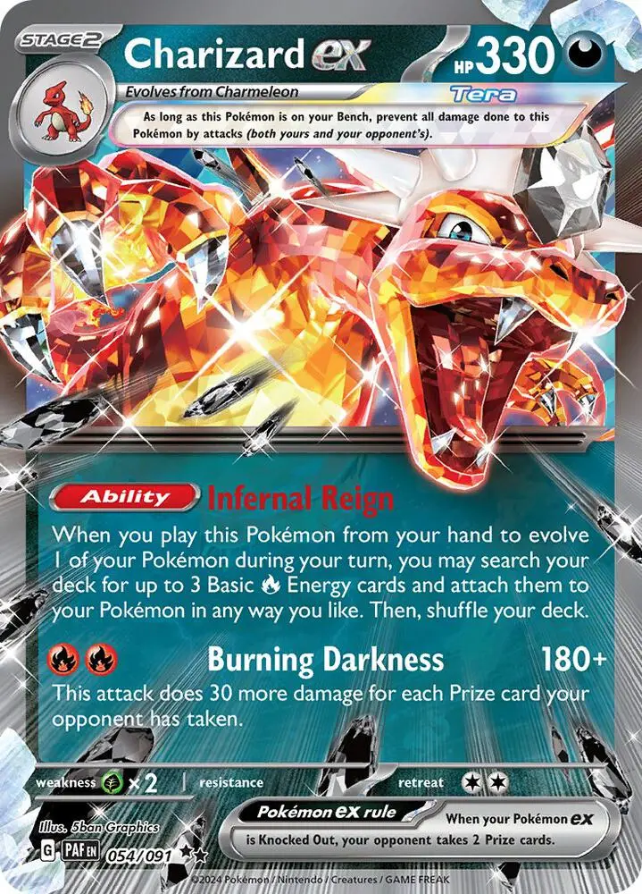 Charizard ex, Paldean Fates 054/91