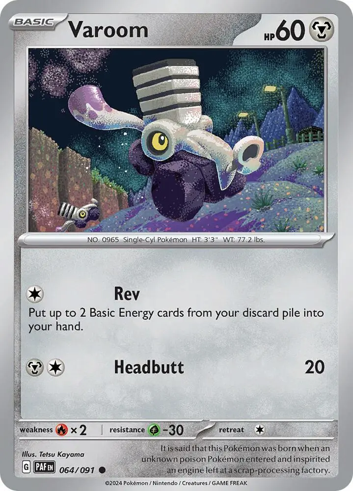Varoom, Paldean Fates 064/91