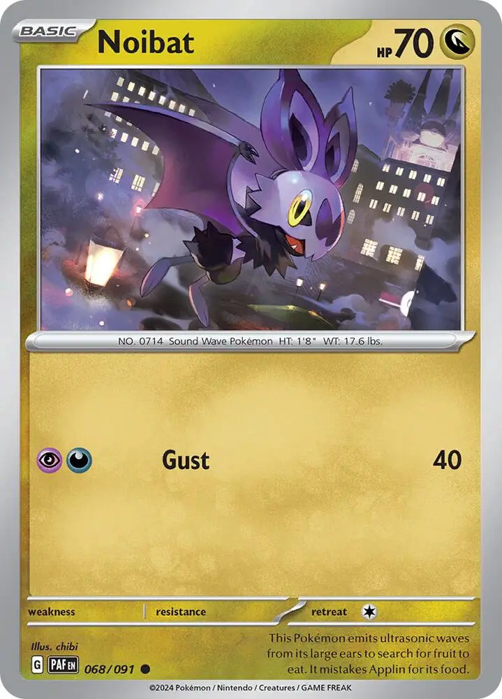 Noibat, Paldean Fates 068/91