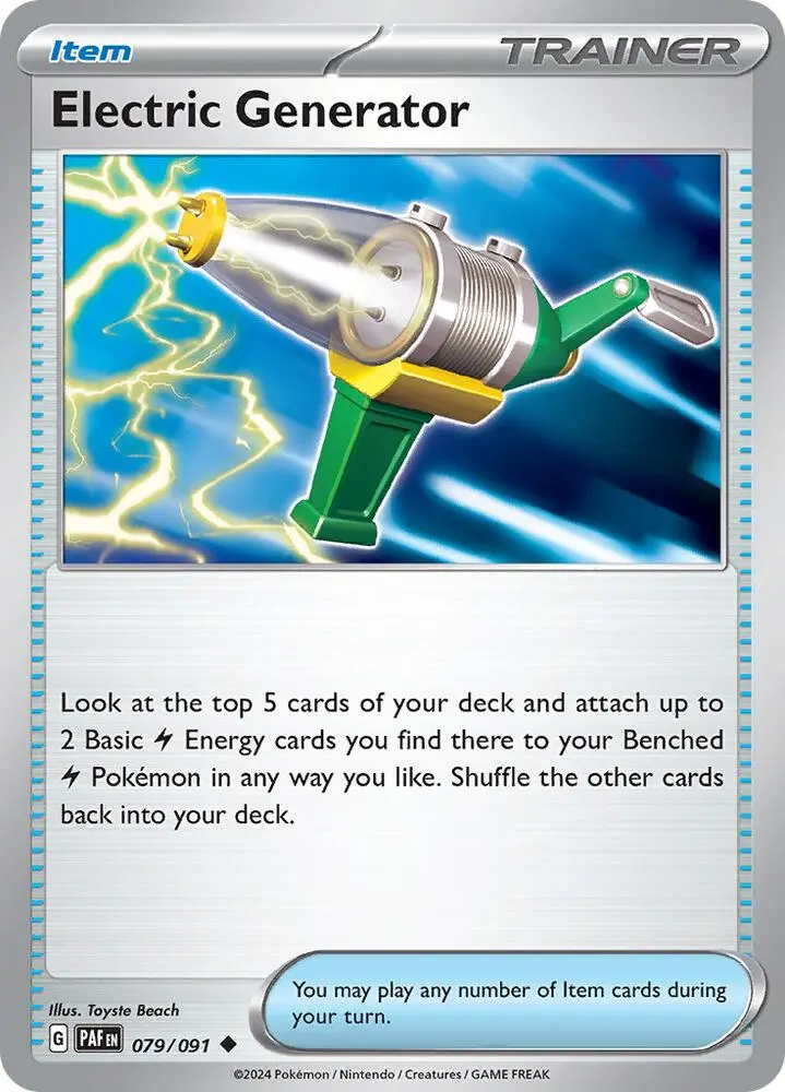 Electric Generator, Paldean Fates 079/91