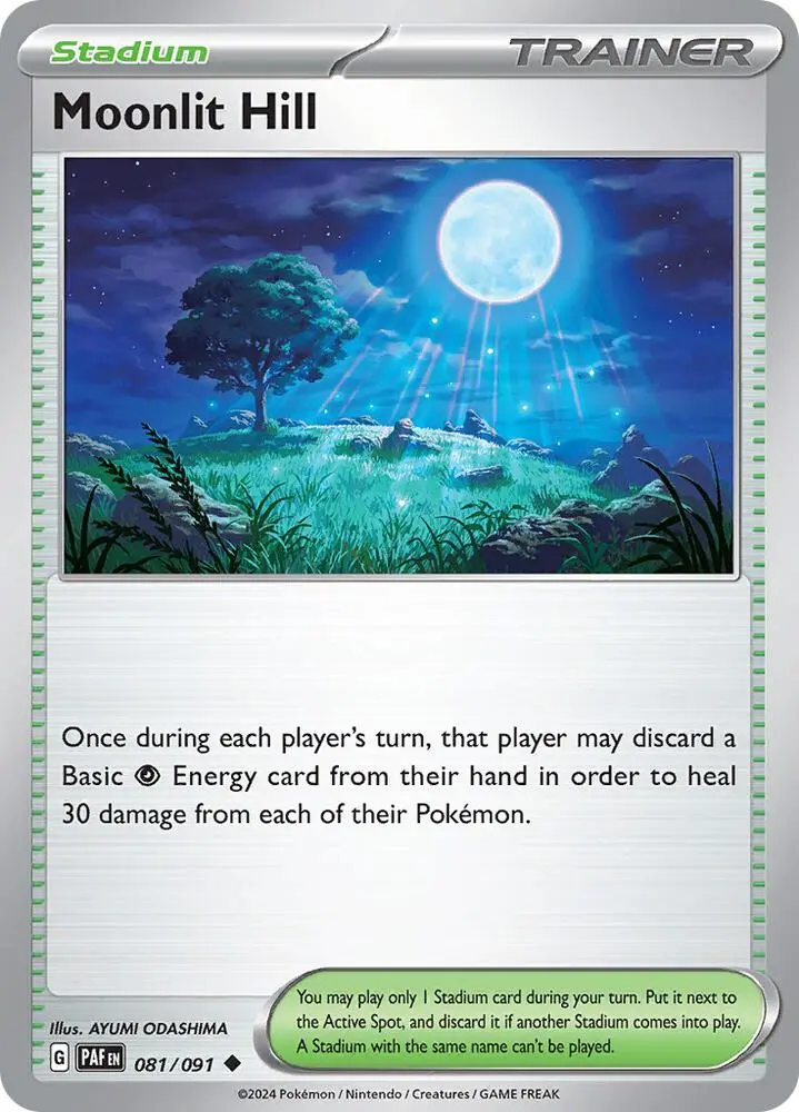 Moonlit Hill, Paldean Fates 081/91