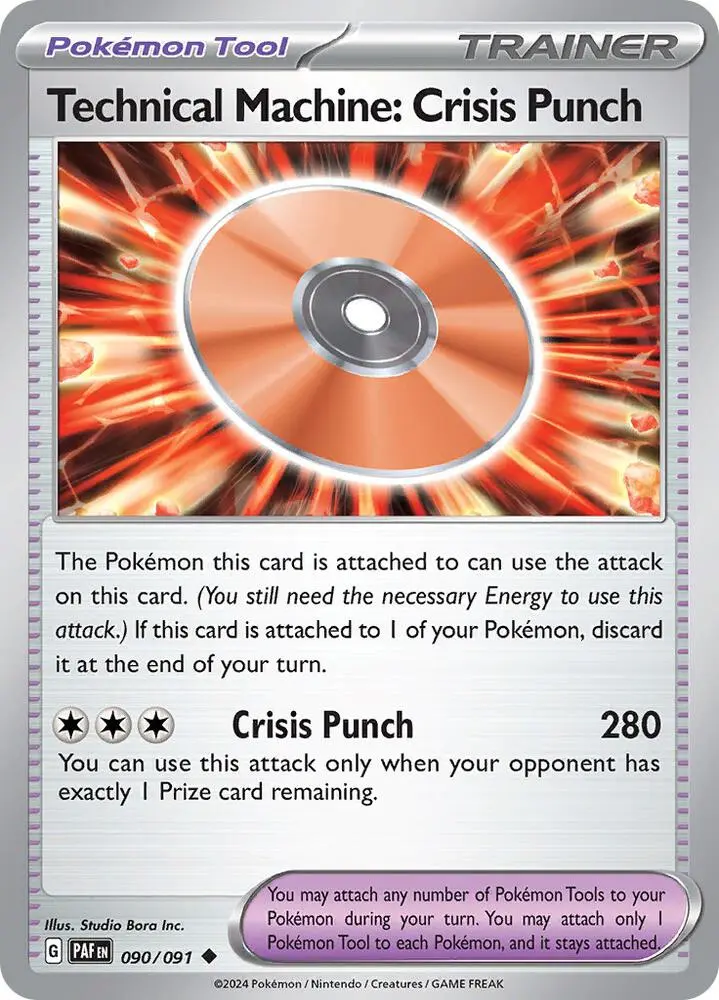 Technical Machine: Crisis Punch, Paldean Fates 090/91