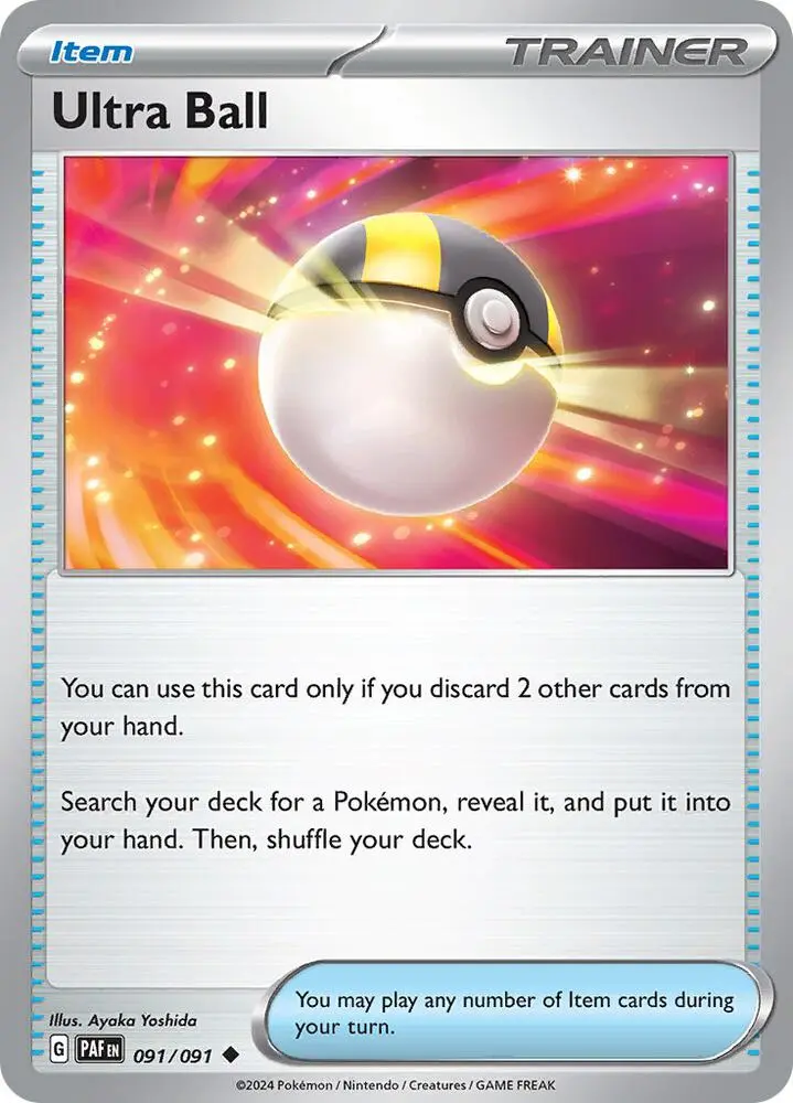 Ultra Ball, Paldean Fates 091/91