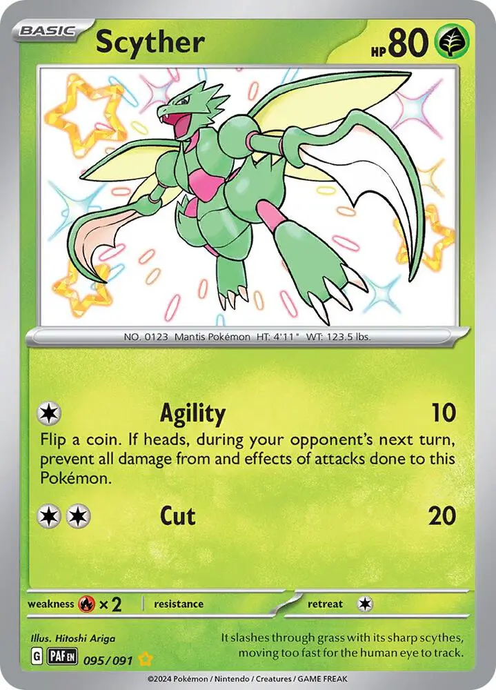 Scyther, Paldean Fates 095/91