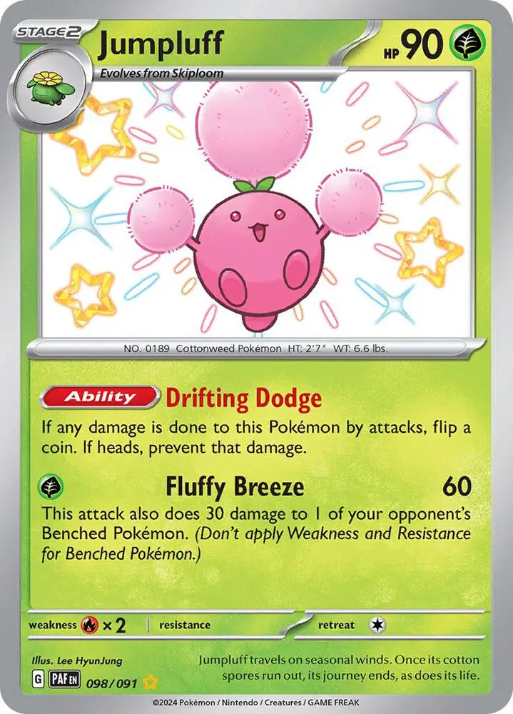 Jumpluff, Paldean Fates 098/91