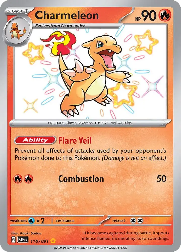 Charmeleon, Paldean Fates 110/91