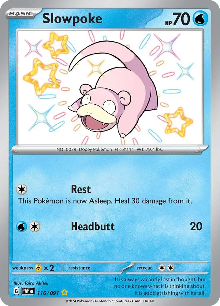 Slowpoke, Paldean Fates 116/91