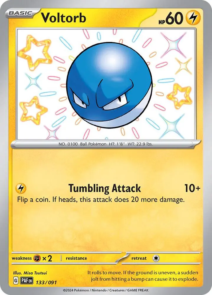 Voltorb, Paldean Fates 133/91
