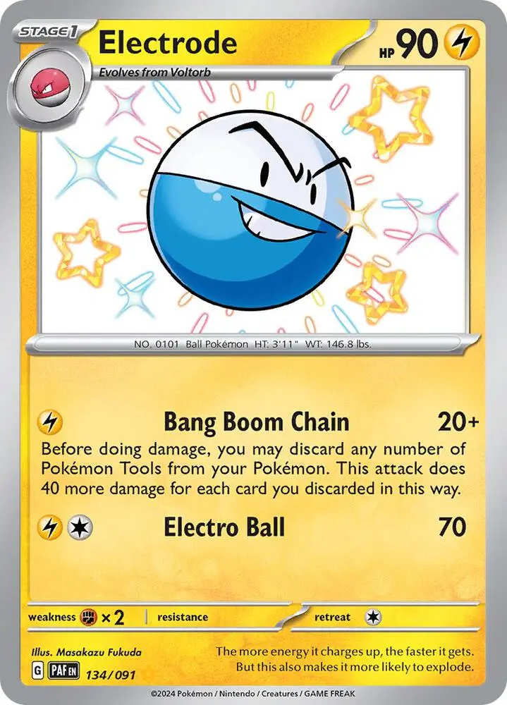 Electrode, Paldean Fates 134/91