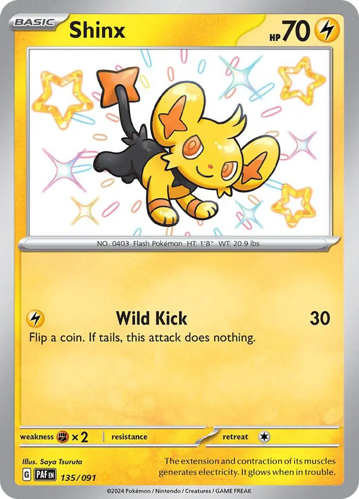 Shinx, Paldean Fates 135/91