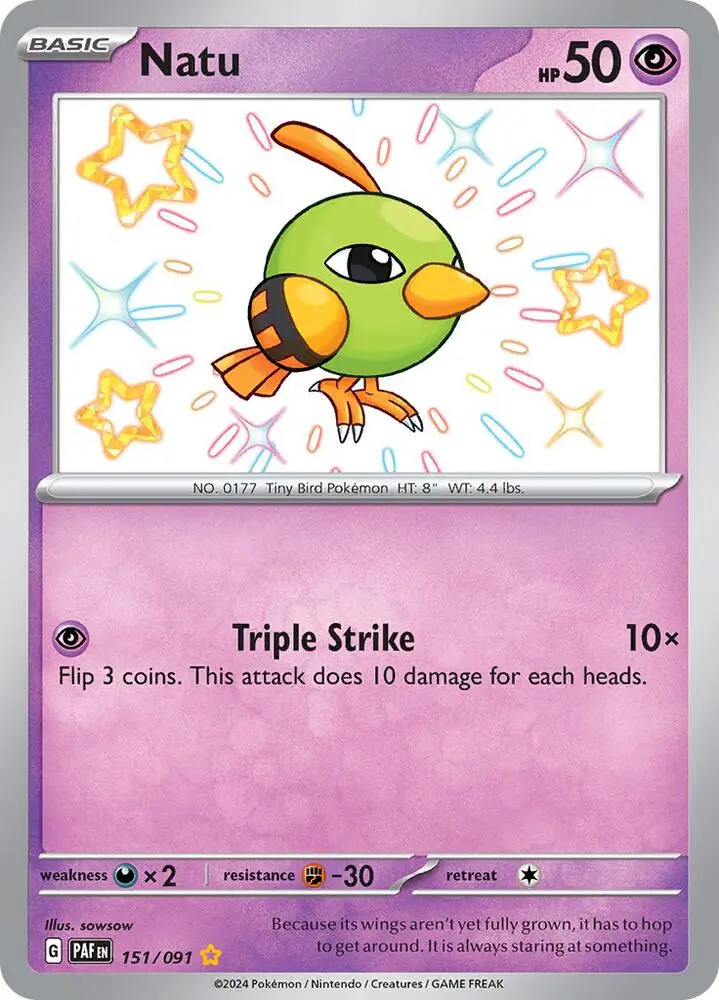 Natu, Paldean Fates 151/91