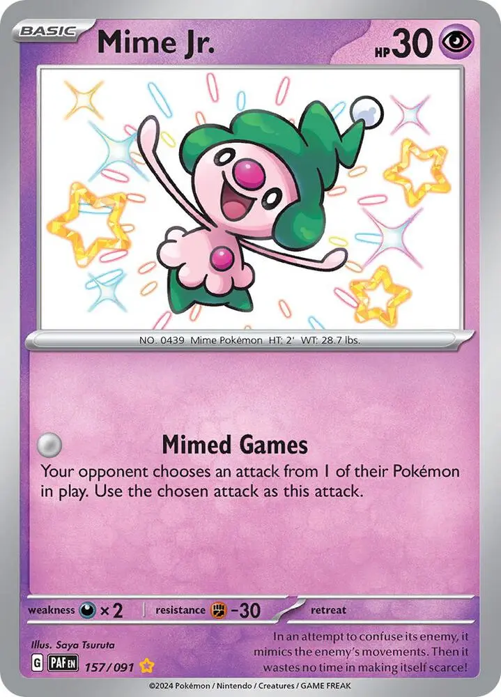 Mime Jr., Paldean Fates 157/91