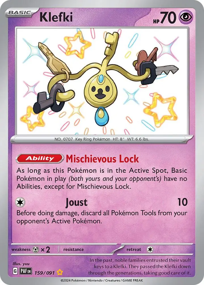 Klefki, Paldean Fates 159/91