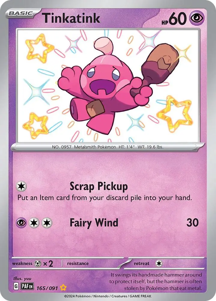 Tinkatink, Paldean Fates 165/91