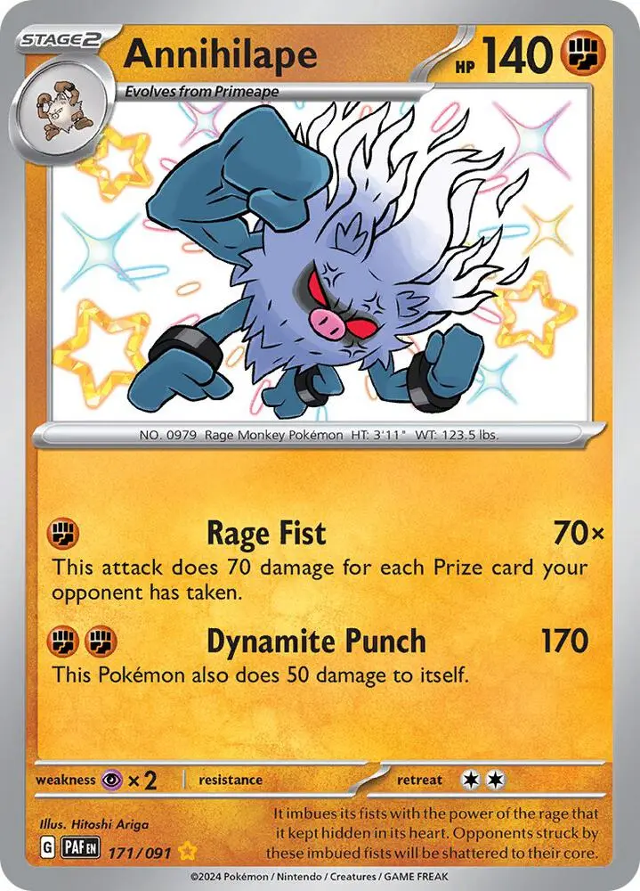 Annihilape, Paldean Fates 171/91