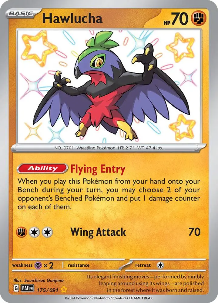 Hawlucha, Paldean Fates 175/91