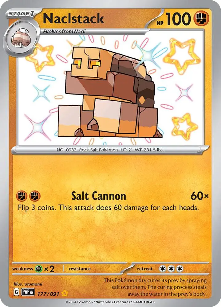 Naclstack, Paldean Fates 177/91
