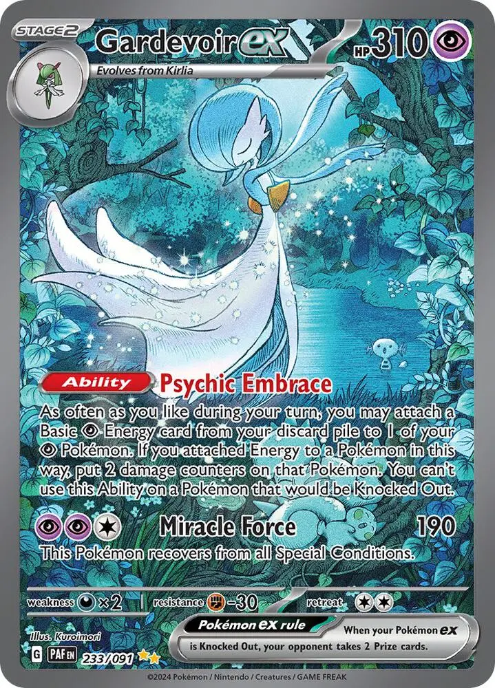 Gardevoir ex, Paldean Fates 233/91