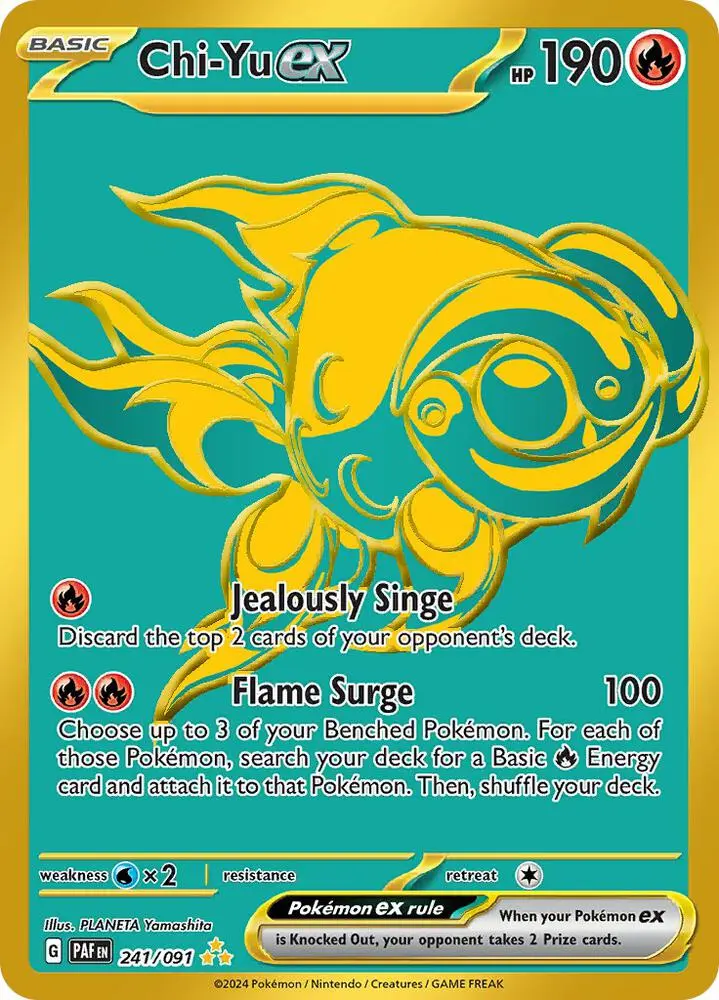 Chi-Yu ex, Paldean Fates 241/91