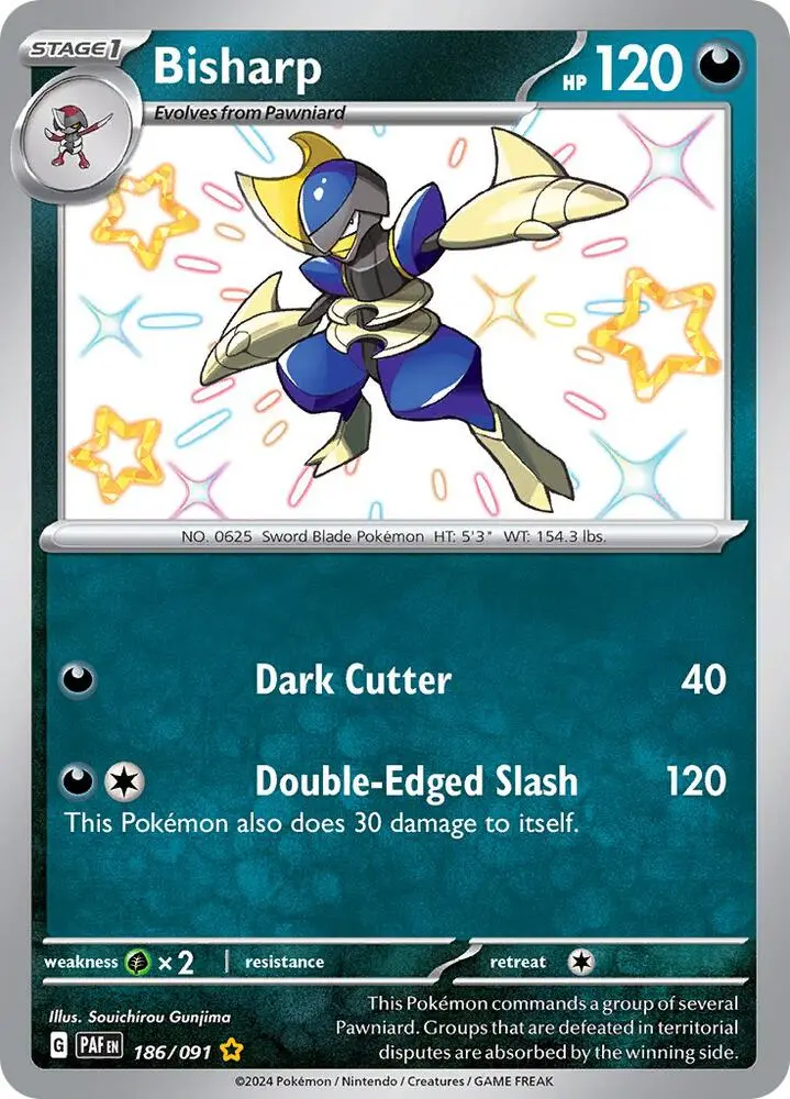 Bisharp, Paldean Fates 186/91