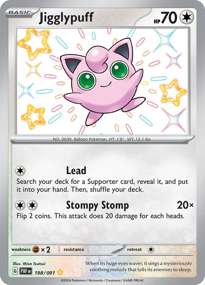 Jigglypuff, Paldean Fates 198/91