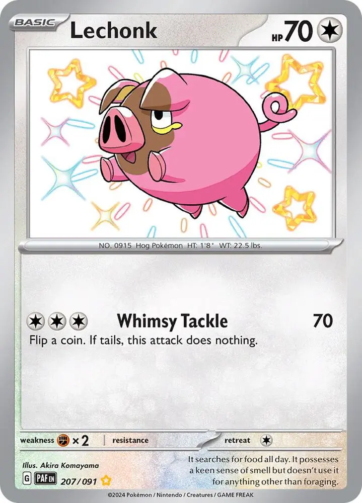 Lechonk, Paldean Fates 207/91