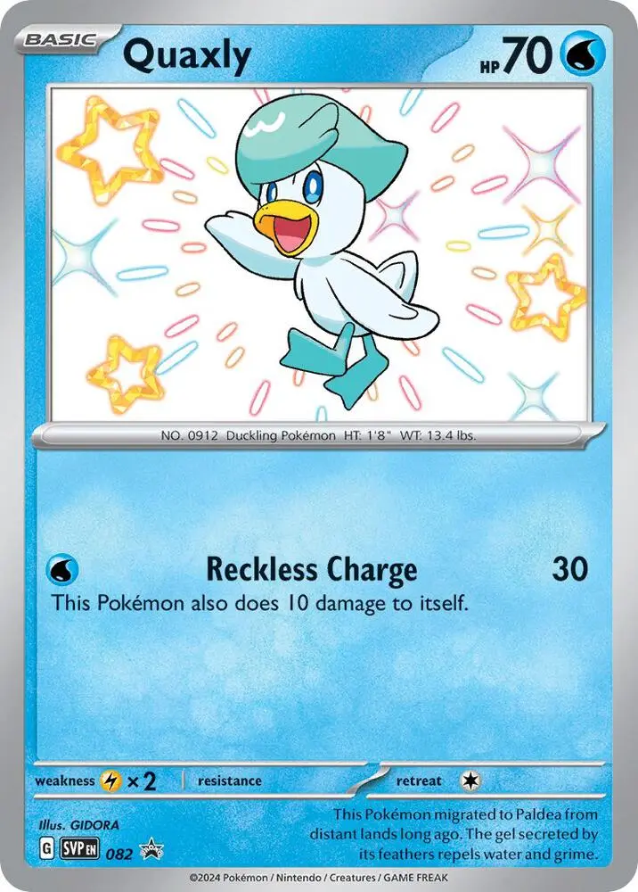 Quaxly, SVP Black Star Promos 082/225