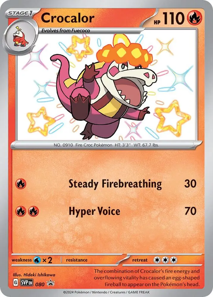 Crocalor, SVP Black Star Promos 080/225