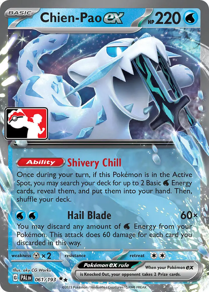 Chien-Pao ex, Prize Pack Series Cards 061/193