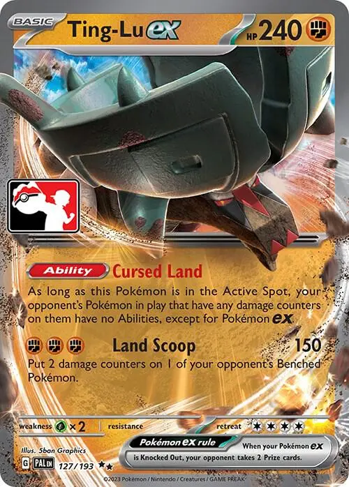 Ting-Lu ex, Prize Pack Series Cards 127/193