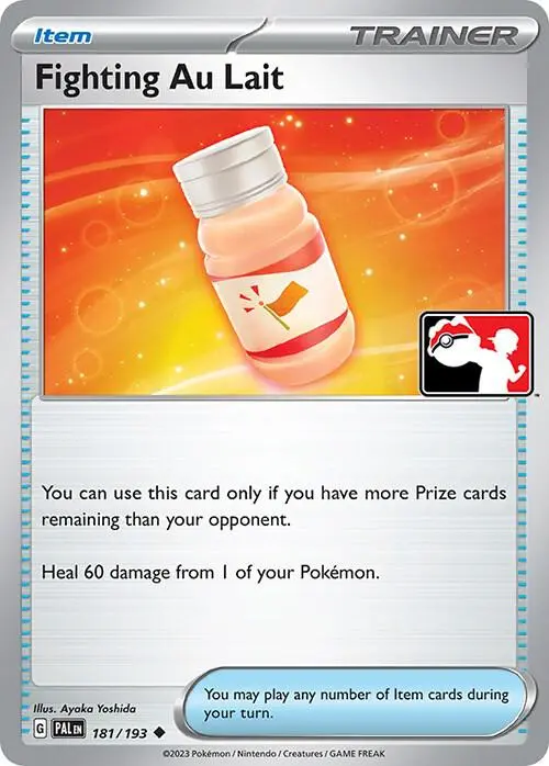 Fighting Au Lait, Prize Pack Series Cards 181/193