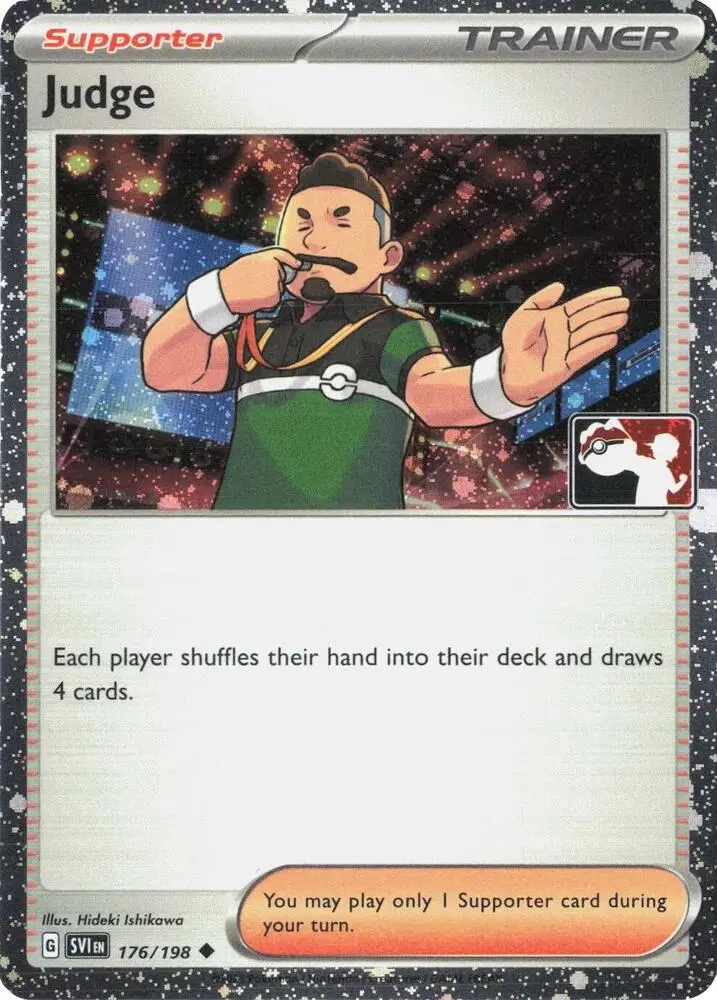 Judge, Prize Pack Series Cards 176/198