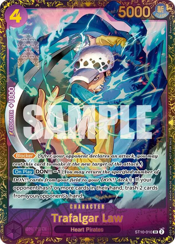 Trafalgar Law, One Piece Promotion Cards ST10-010
