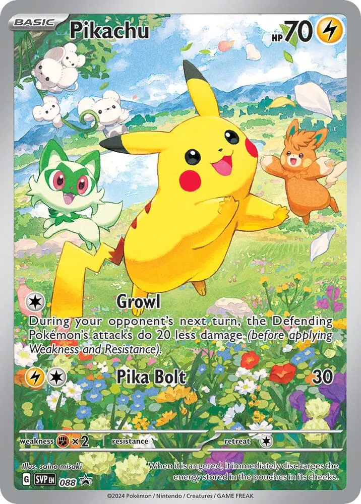 Pikachu, SVP Black Star Promos 088/225