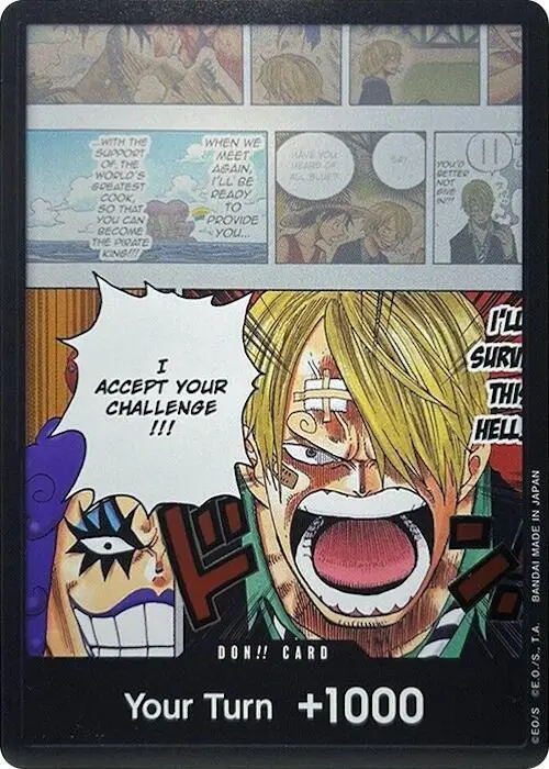 DON!! Card (Ivankov & Sanji Double Pack Set Vol. 3), Wings of the Captain DON!!