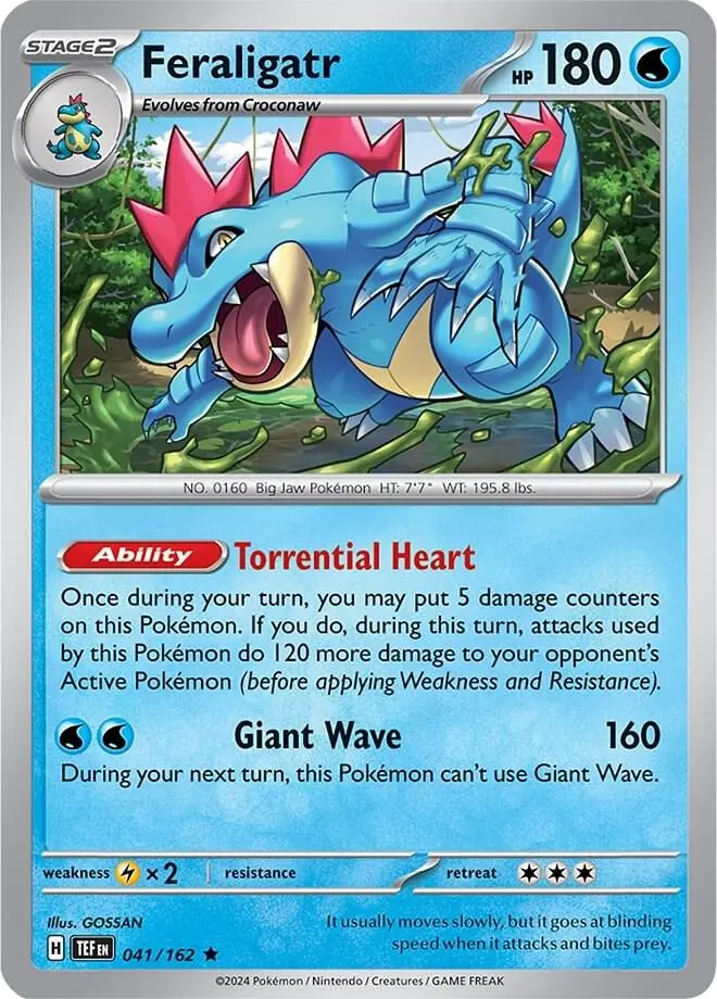 Feraligatr, Deck Exclusives 020/123