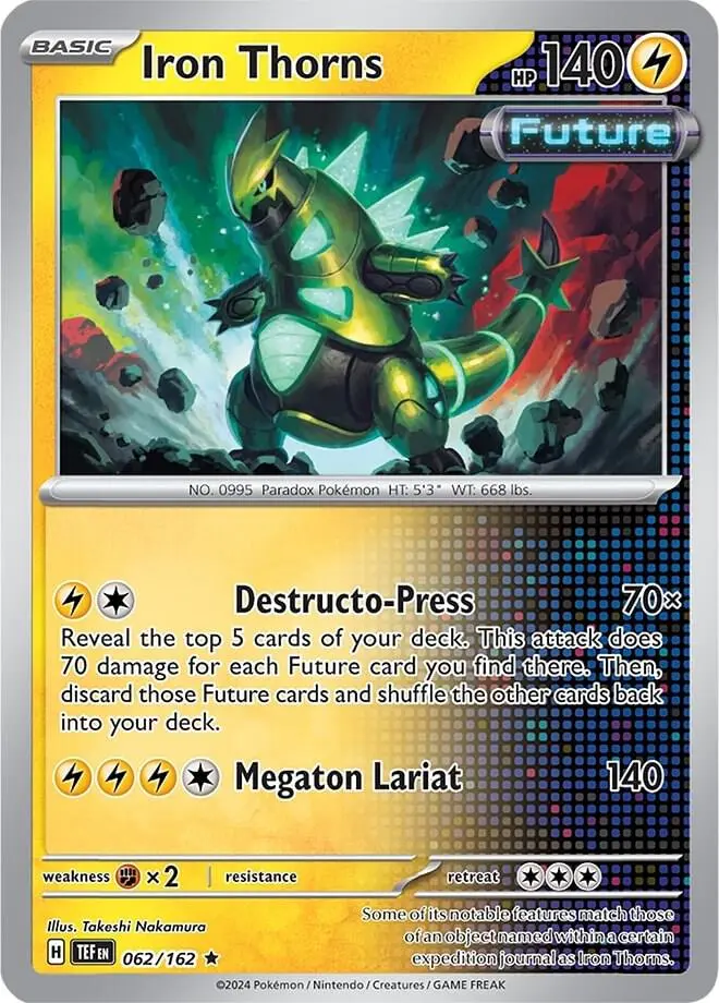 Iron Thorns, Deck Exclusives 062/162