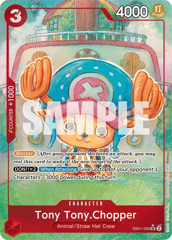 Tony Tony.Chopper (Alt Art), Extra Booster: Memorial Collection EB01-006