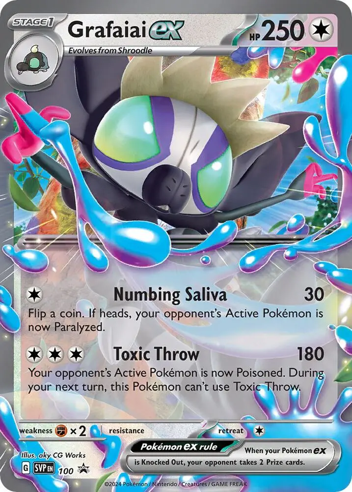 Grafaiai ex, SVP Black Star Promos 100/225