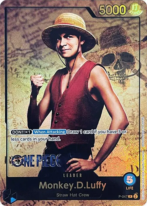 Monkey.D.Luffy (Premium Card Collection -Live Action Edition-), One Piece Promotion Cards P-047