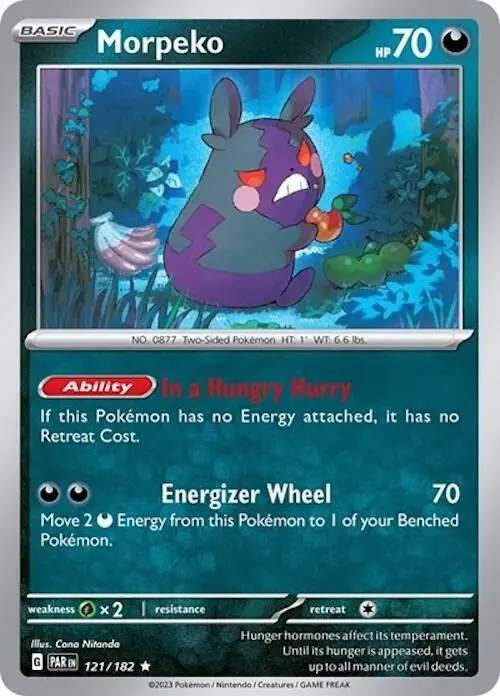 Morpeko, Deck Exclusives 121/182